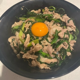 我が家の一番人気！豚丼